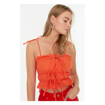 Trendyol Orange Strap Blouse