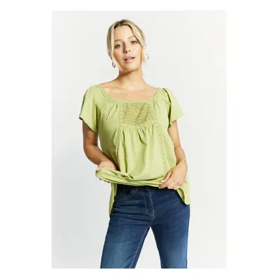 MONNARI Woman's Blouses Cotton Blouse With A Loose Cut