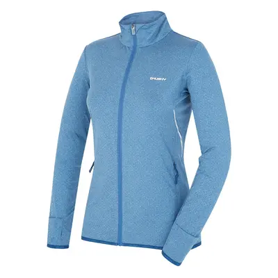 Women's zipper sweatshirt HUSKY Astel blue