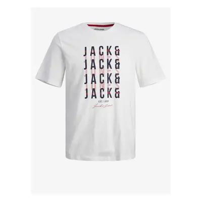 Jack & Jones Delvin Men's White T-Shirt - Men