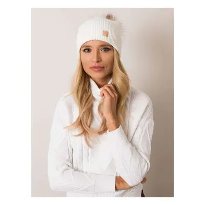 Women's Cap RUE PARIS Ecru