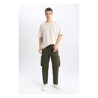 DEFACTO Rustic Loose Fit Cargo Pocket Trousers