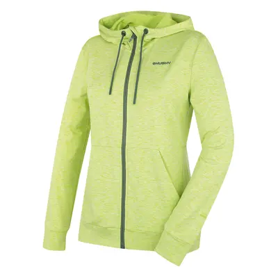 Women's hoodie HUSKY Alony bright green