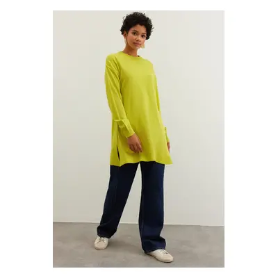 Trendyol Oil Green Knitwear Sweater