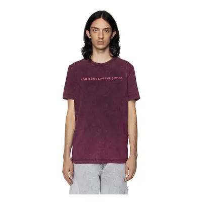 Diesel T-shirt - T-DIEGOR-E5 T-SHIRT purple