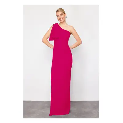 Trendyol Fuchsia Woven Evening Dress & Graduation Dress