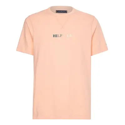 Tommy Hilfiger T-shirt - CONTRAST STITCH TEE orange