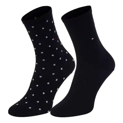 Tommy Hilfiger Socks - Tommy Hilfige Dot Pack Black