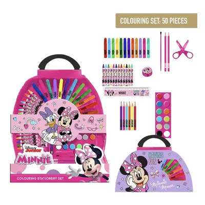 COLOURING STATIONERY SET PIEZAS MINNIE