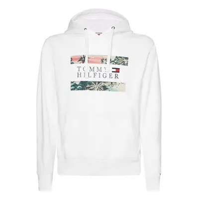 Tommy Hilfiger Sweatshirt - HAWAIIAN FLAG HOODY white