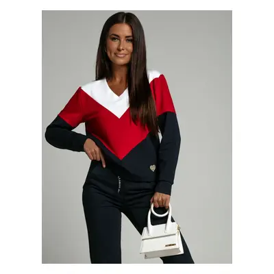 Women's dark blue tracksuit