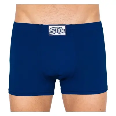 Men's boxers Styx classic rubber blue