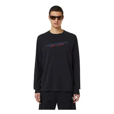 Diesel Sweatshirt - T-JUST-LS-IND T-SHIRT black