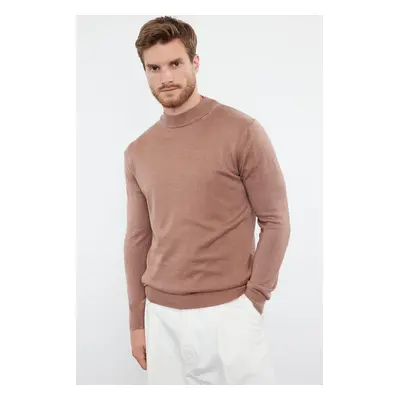 Trendyol Tile FL Slim Half Turtleneck Plain Knitwear Sweater