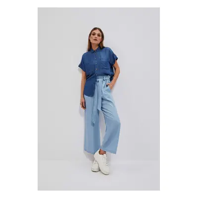 WOMEN'S TROUSERS L-SP-4006 BLUE