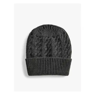 Koton Basic Knit Beanie with Folding Detail