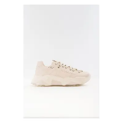 LuviShoes Beige Skin Women's Sneakers