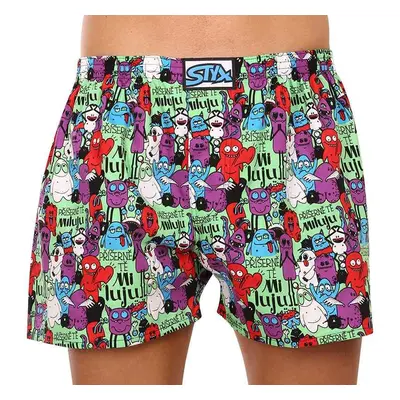 Men's shorts Styx art classic rubber monsters