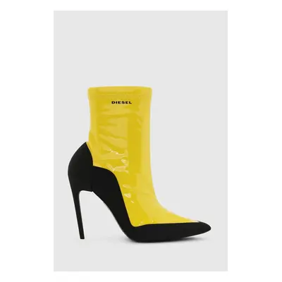 Diesel Shoes - SLANTY DSLANTY ABH ankle boot yellow-black