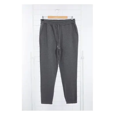 Trendyol Anthracite Melange Regular/Normal Cut Polar Fleece/Warm Sweatpants