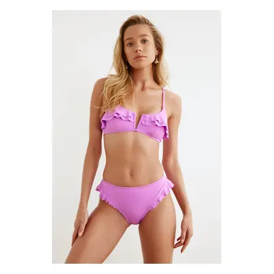 Női bikini alsó Trendyol Ruffle detailed