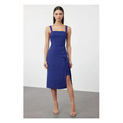 Trendyol Saks Straight Pencil Skirt Woven Dress