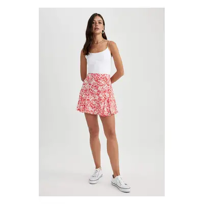 DEFACTO Patterned Mini Skirt