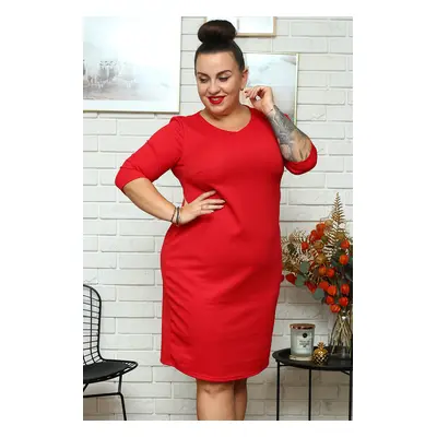 Női ruha Karko Karko_Dress_U457_Red