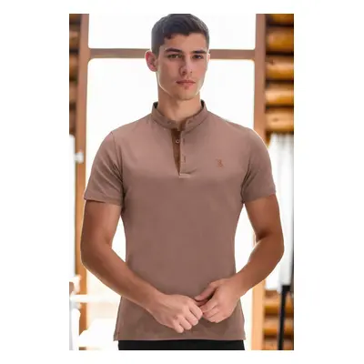 T8560 DEWBERRY T-SHIRT-COFFEE