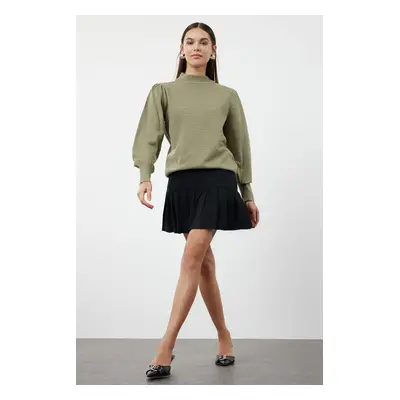 Trendyol Mint High Collar Knitwear Sweater