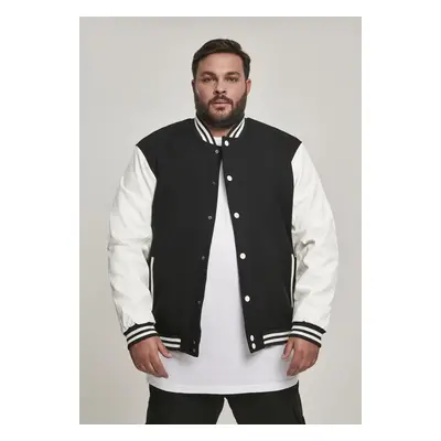 Oldschool College Jacket blk/wht