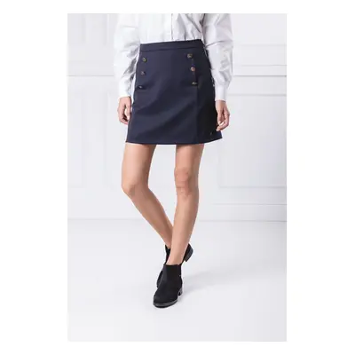 Tommy Hilfiger Skirt - HEMILY SKIRT dark blue