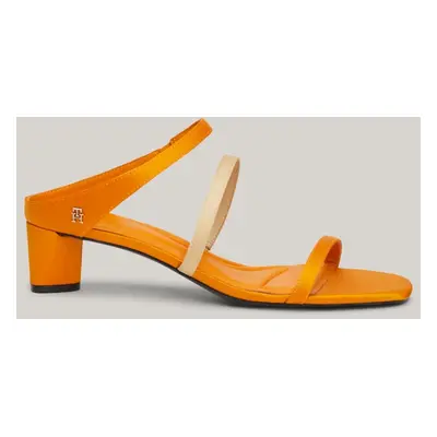 Orange women's heeled sandals Tommy Hilfiger