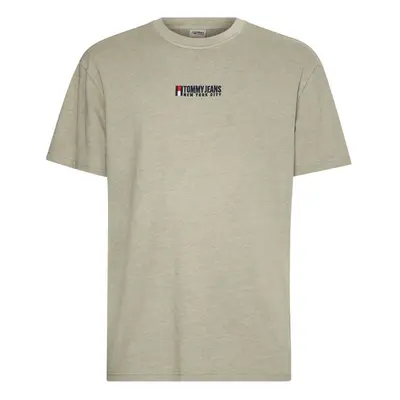 Tommy Jeans T-Shirt - TJM TURNED FLAG EMBRO TEE grey