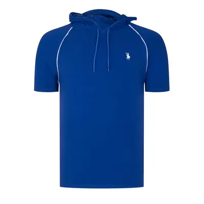 T8570 DEWBERRY HOODED MEN'S T-SHIRT-PLAIN SAKS