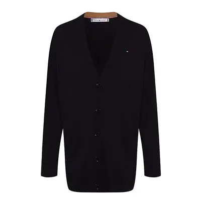 Tommy Hilfiger Cardigan - SOFT COTTON CARDI LS black