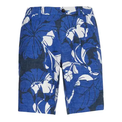 Tommy Hilfiger Shorts - HARLEM MODERN CHINO LINEN PRINT blue