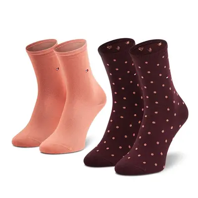 Socks - Tommy Hilfiger Dot pack pink