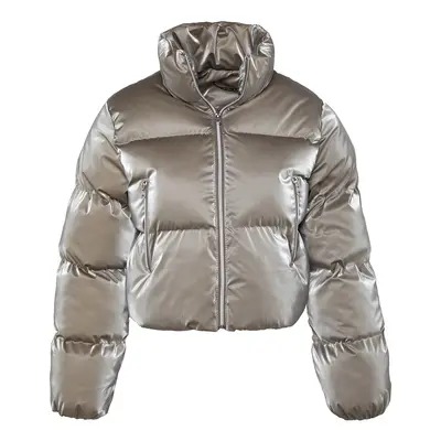 Trendyol Mink Oversize Mold Shiny Water Repellent Puffer Jacket