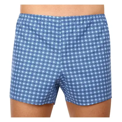 Classic men's boxer shorts Foltýn blue oversize