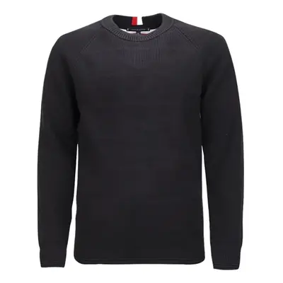 Tommy Hilfiger Sweater - STRUCTURE CHANGE SWEATER dark blue