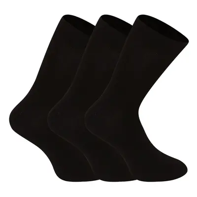 3PACK socks Nedeto high bamboo black