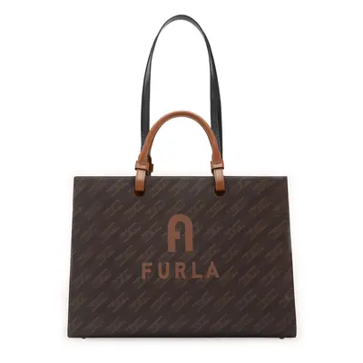 Handbag - FURLA VARSITY STYLE TOTE E/W brown