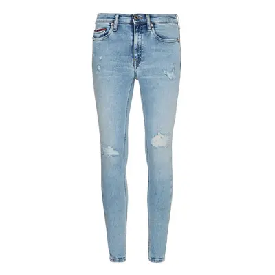 Tommy Jeans Jeans - NORA MR SKNY ANKLE BF2214 blue