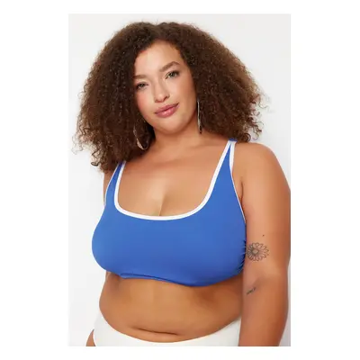 Trendyol Curve Saks Bralette Bikini Top