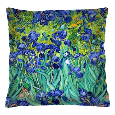 Bertoni Home Unisex's Square Pillow Irises