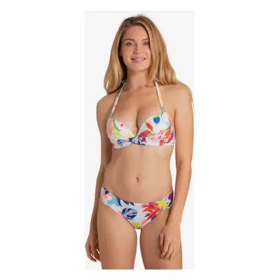 White floral bikini top DORINA Palma - Women's