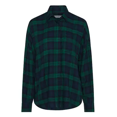 Tommy Hilfiger Shirt - BEA TARTAN RELAXED SHIRT green