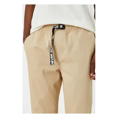 Koton Men's Beige Trousers