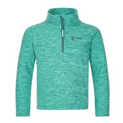 Kids fleece sweatshirt Kilpi ALMERI-J turquoise